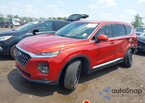 2020 Hyundai Santa Fe Sel из США, поврежденный, VIN 5NMS3CAD1LH164350